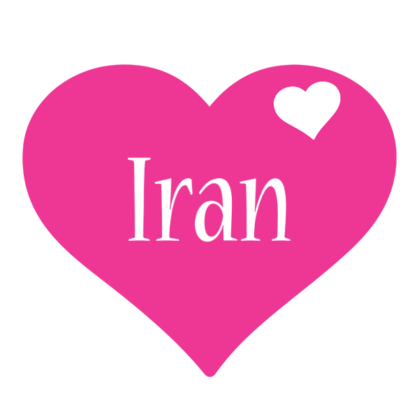 Iran love-heart logo