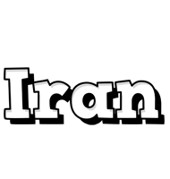 Iran snowing logo