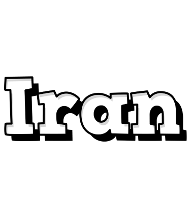 Iran snowing logo