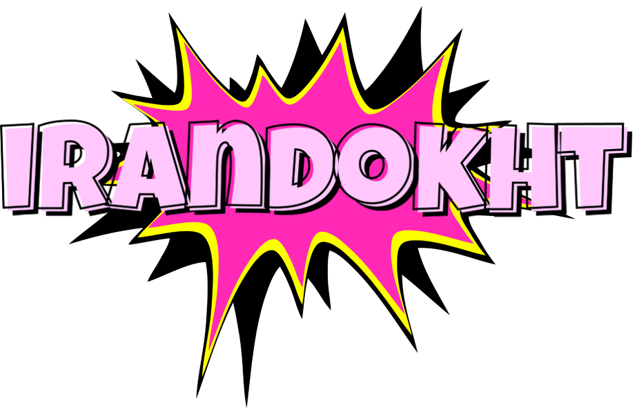 Irandokht badabing logo