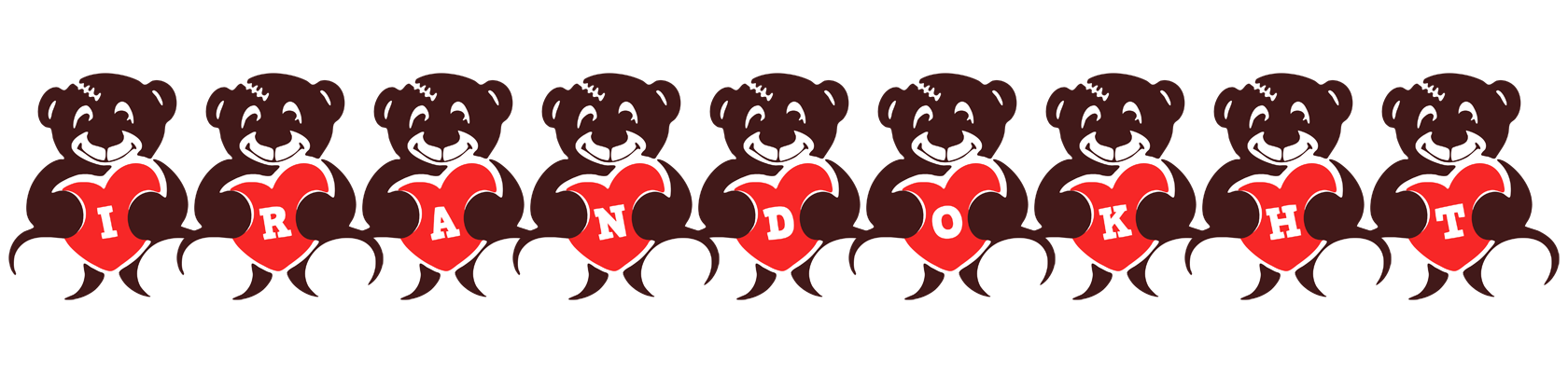 Irandokht bear logo