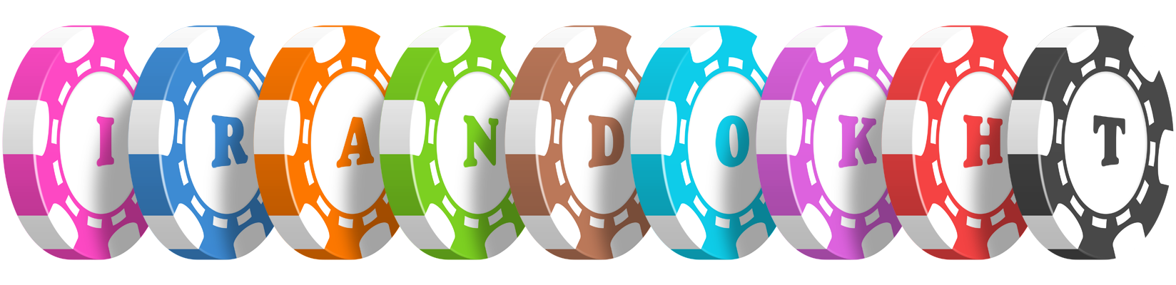 Irandokht bluffing logo