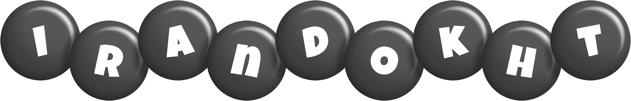 Irandokht candy-black logo