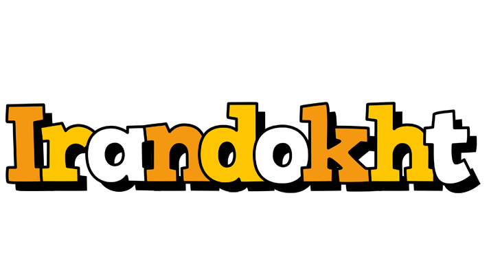 Irandokht cartoon logo
