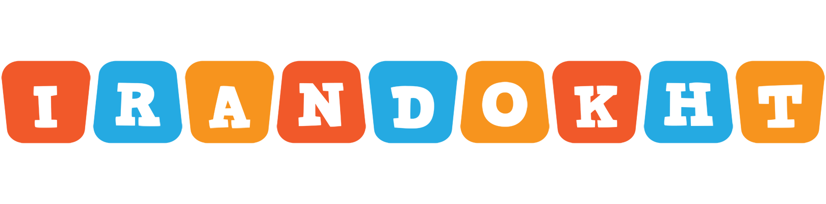 Irandokht comics logo
