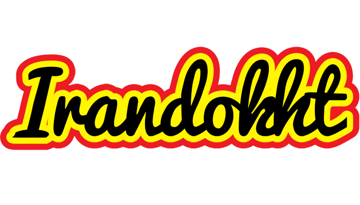 Irandokht flaming logo