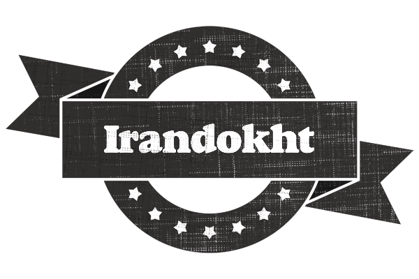 Irandokht grunge logo