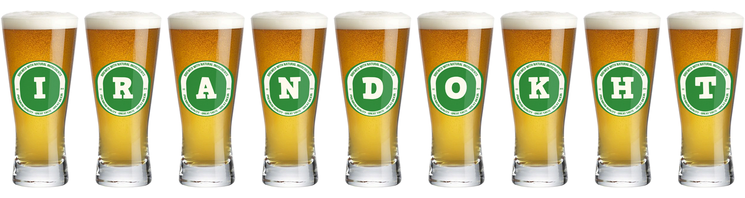 Irandokht lager logo