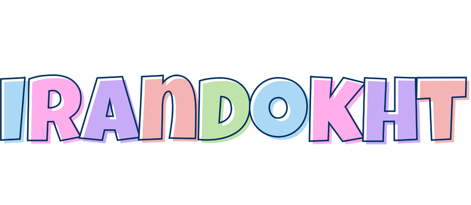 Irandokht pastel logo
