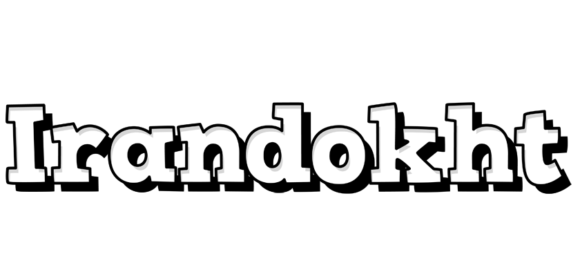 Irandokht snowing logo