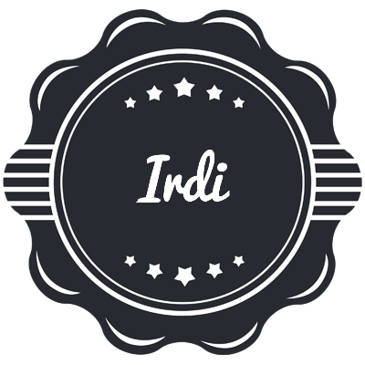 Irdi badge logo