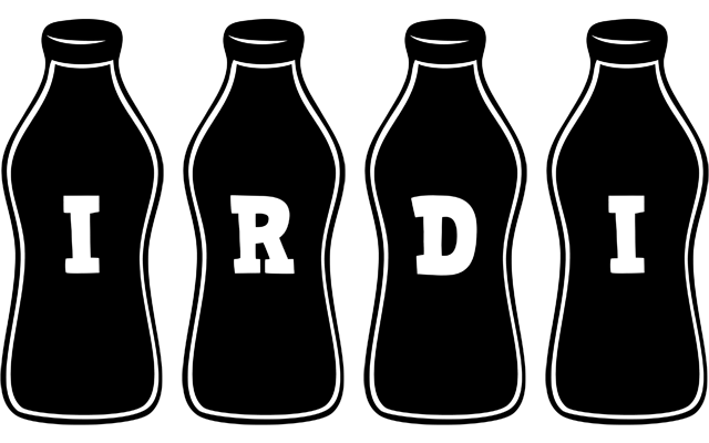 Irdi bottle logo