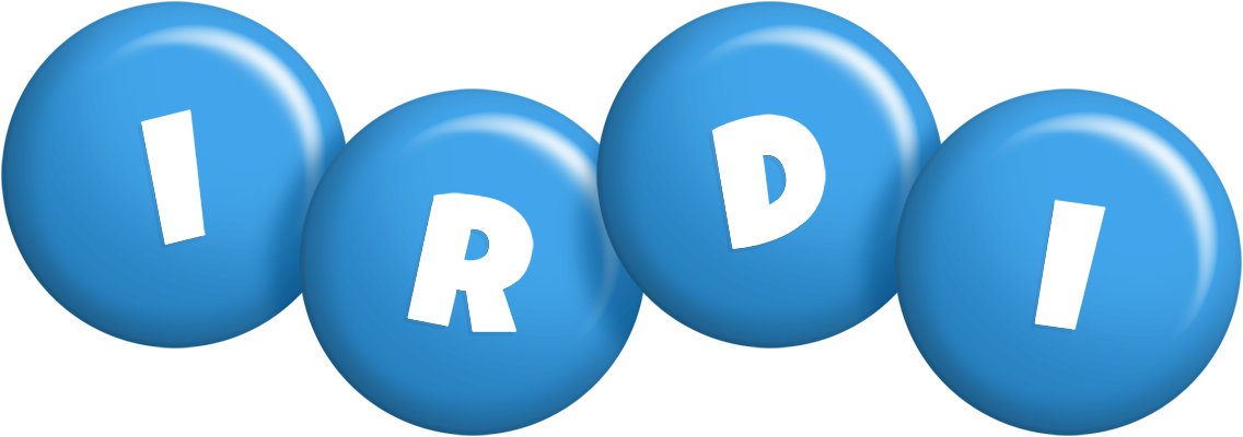 Irdi candy-blue logo