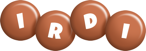 Irdi candy-brown logo