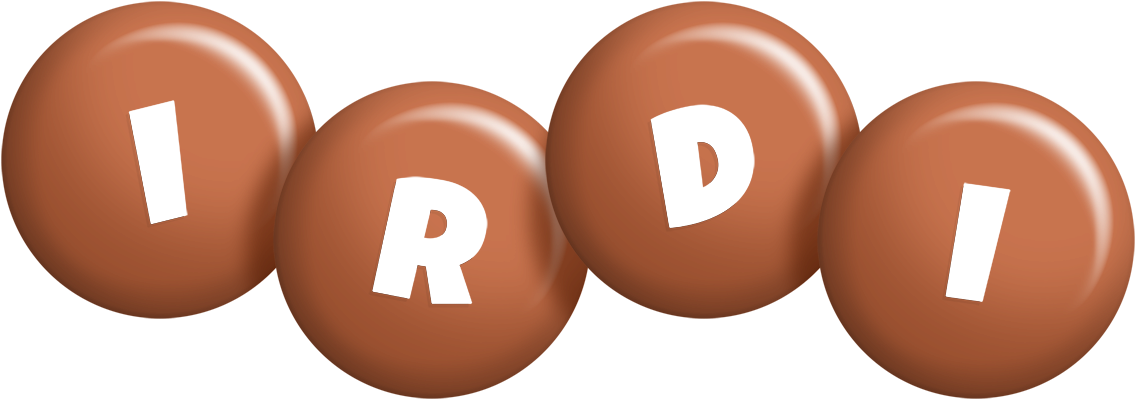Irdi candy-brown logo