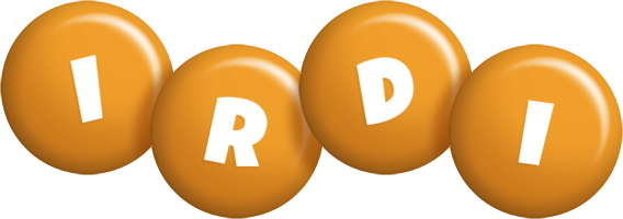 Irdi candy-orange logo