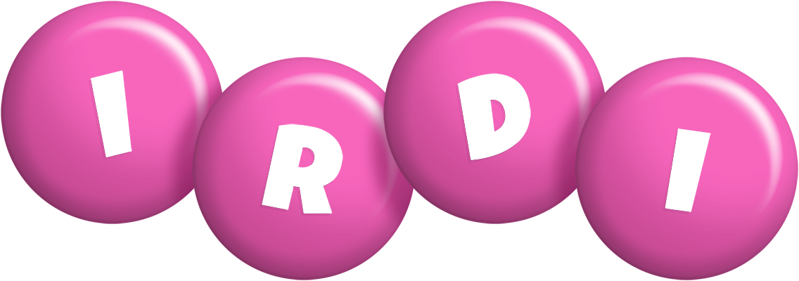 Irdi candy-pink logo
