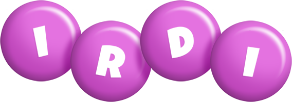 Irdi candy-purple logo