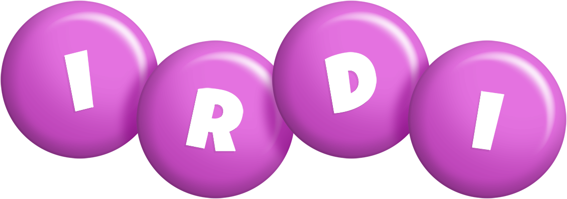 Irdi candy-purple logo