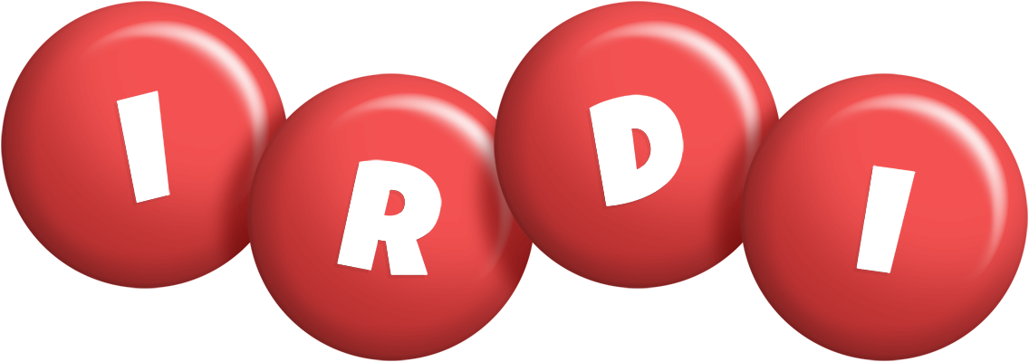 Irdi candy-red logo