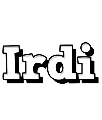 Irdi snowing logo