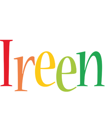 Ireen birthday logo