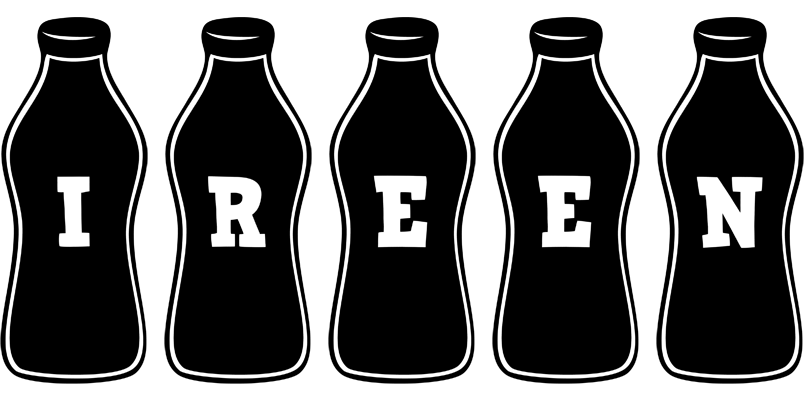Ireen bottle logo