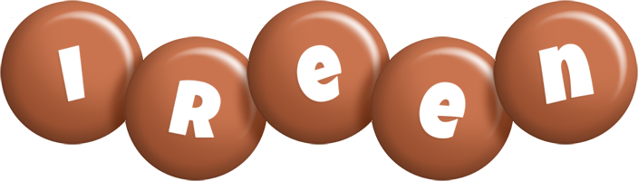 Ireen candy-brown logo