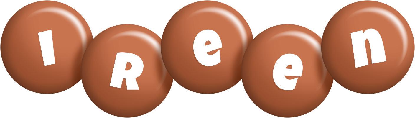 Ireen candy-brown logo