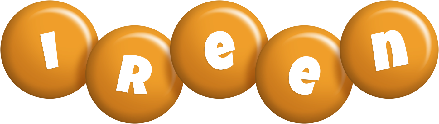 Ireen candy-orange logo