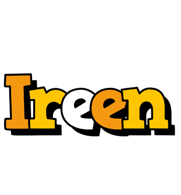 Ireen cartoon logo