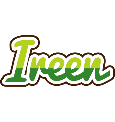 Ireen golfing logo