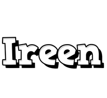 Ireen snowing logo