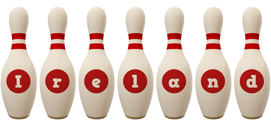 Ireland bowling-pin logo