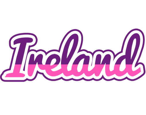 Ireland cheerful logo