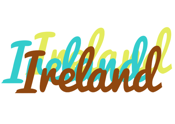 Ireland cupcake logo