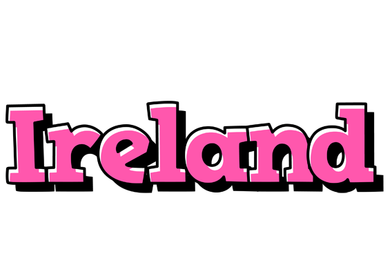 Ireland girlish logo