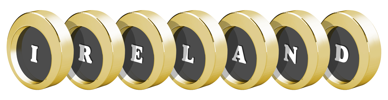 Ireland gold logo
