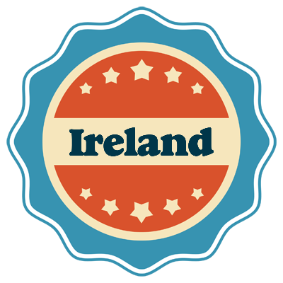 Ireland labels logo