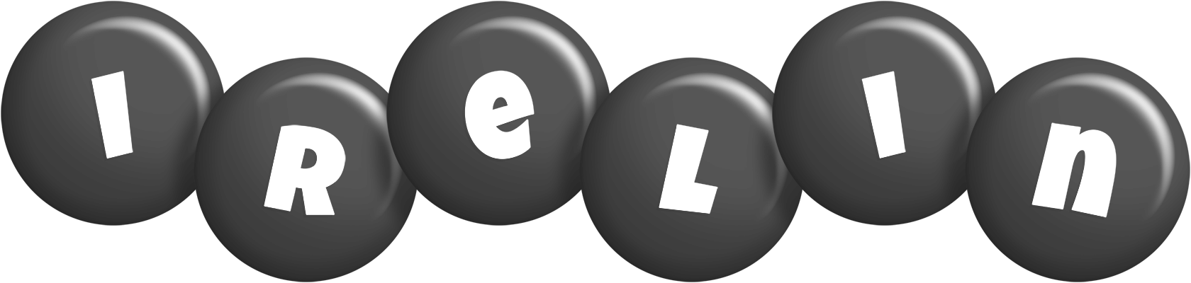 Irelin candy-black logo