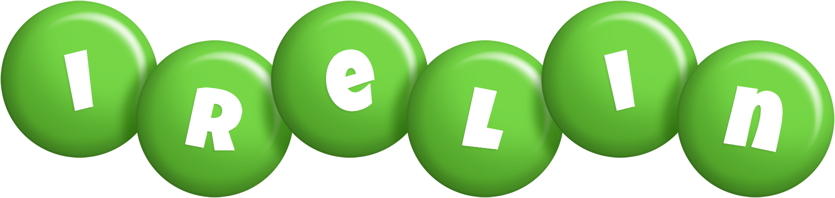 Irelin candy-green logo