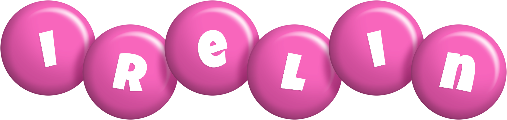 Irelin candy-pink logo