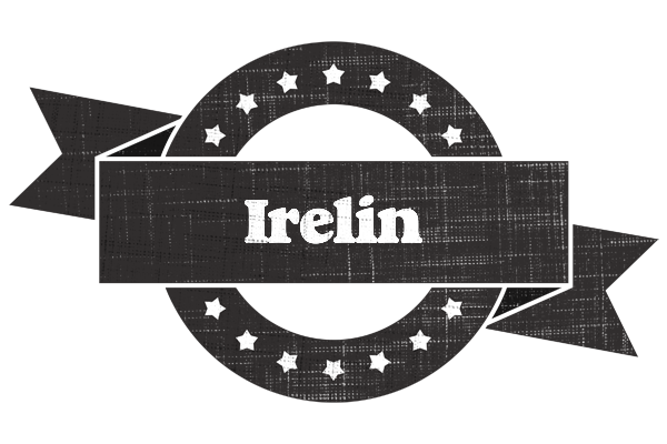 Irelin grunge logo
