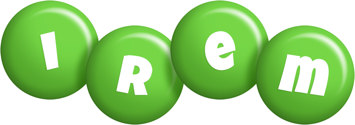 Irem candy-green logo
