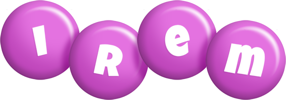 Irem candy-purple logo