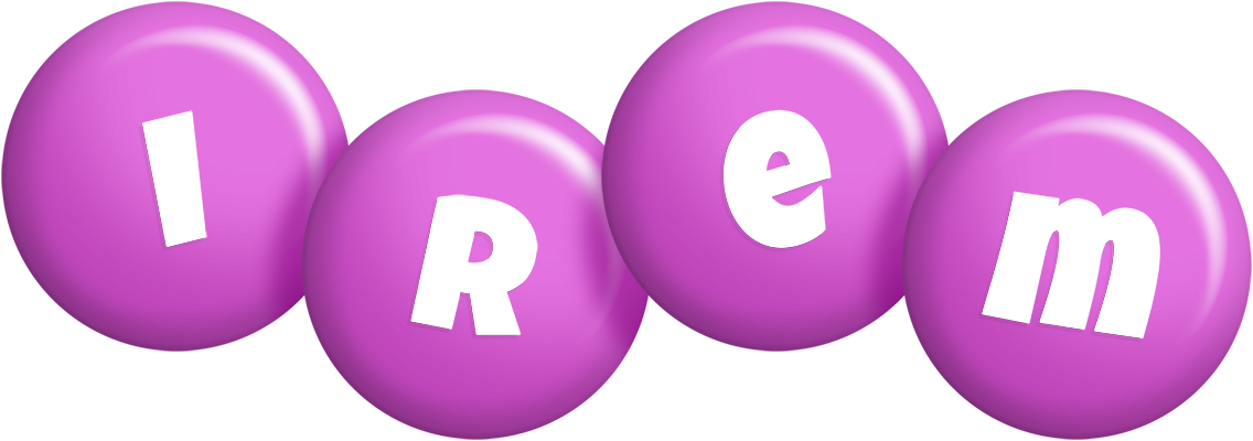 Irem candy-purple logo