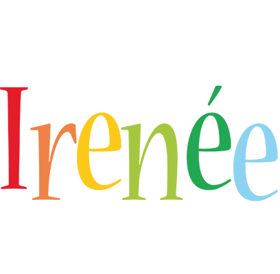 Irenée birthday logo