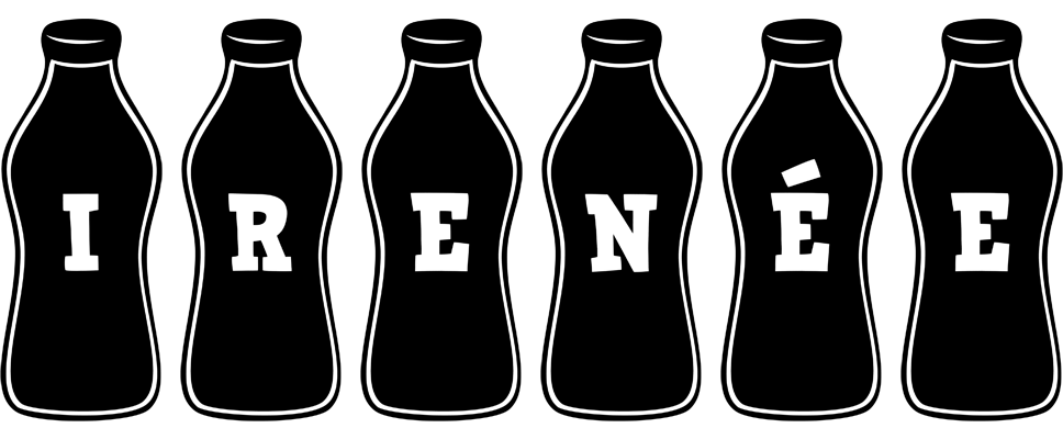 Irenée bottle logo