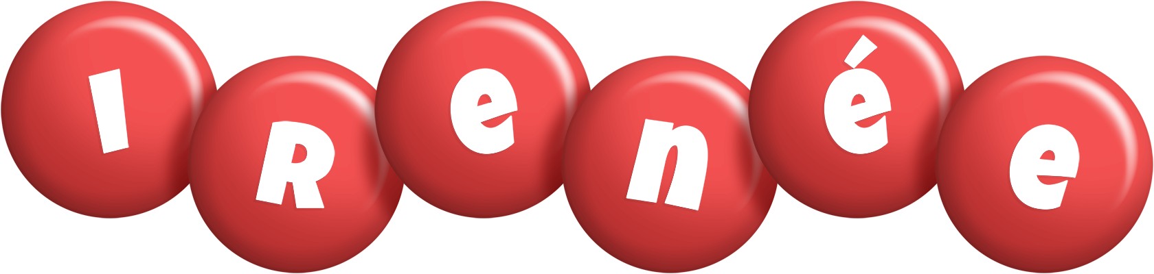 Irenée candy-red logo