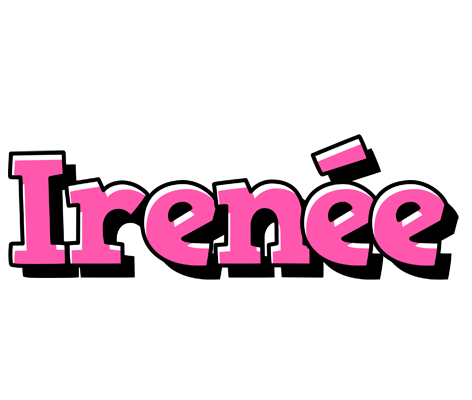Irenée girlish logo